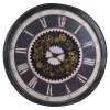 76.5cm Wall Clock with Cogs [584619]