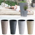 SAND SLIM Tall Flower Pots With Insert