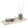 5 Pcs Fragrance Gift Set on Rectangle Wood Tray [654367]