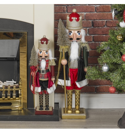 Christmas Nutcracker Standing 38cm 4ASS [703294]