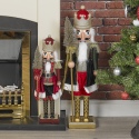 Christmas Nutcracker Standing 38cm 4ASS [703294]