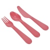 18 Pcs Colourful Plastic Cutlery Set  [912586]