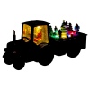 Christmas Scene Light Up Tractor With Trailer [695216]