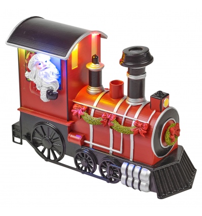 Christmas Scene LED Locomotive Santa 2 ASS [729805]