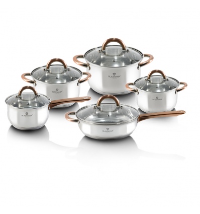 10 Pcs Cookware Set Gourmet Line Copper