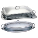 2 in 1 Food Container And Serving Tray