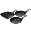 Berlinger Haus 3 Pc Frying Pan Set  With Grill