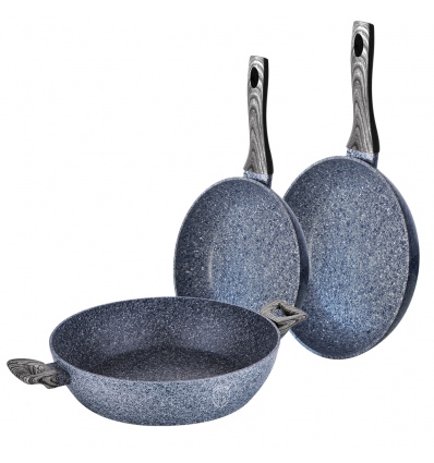 Berlinger Haus Frying Pan Set Forrest Line Smoked Wood [779174]