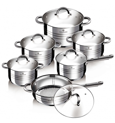 Gourmet Line 12 Pcs Jumbo Cookware Set [746619]