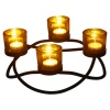 4 PCS Round Tealight Holder [155291]