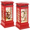 LED Red Phone Booth Christmas Decoration [695179]