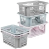 Stackable Plastic Storage Basket