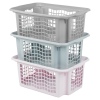 Stackable Plastic Storage Basket