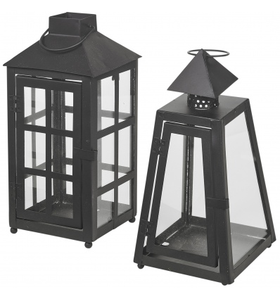 Black Hurricane Lantern [233943]