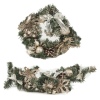 2 Piece Wreath & Garland Set