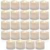 24 Warm White Votive Tealight Candles [X000OZE1E5]