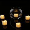 24 Warm White Votive Tealight Candles [X000OZE1E5]