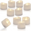 24 Warm White Votive Tealight Candles [X000OZE1E5]