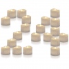 24 Warm White Votive Tealight Candles [X000OZE1E5]