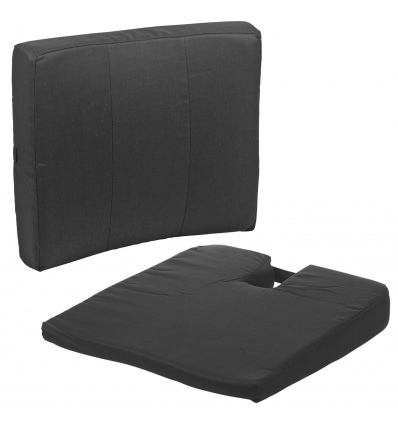 Black Foam Support Cushions