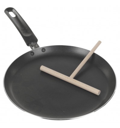 Induction Crepe Pan Black Matt [200237]