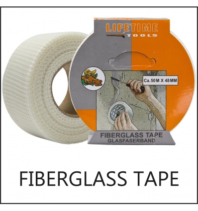 25M x 48MM Fiberglass Mesh Tape [759524]