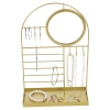 Gold Jewellery Holder Rack With Mirror 21x 23 [629679]