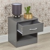 Compact Bedside Table With 1 Drawer