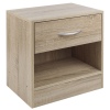 Compact Bedside Table With 1 Drawer