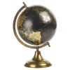 Globes on Stand with Metal Base