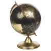 Globes on Stand with Metal Base