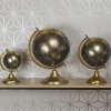 Globes on Stand with Metal Base