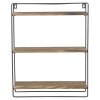 3 Tier Wooden Wall Rack 46cm [614552]