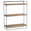 3 Tier Wooden Wall Rack 46cm [614552]