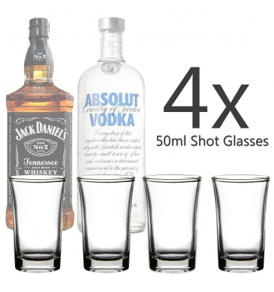 4 x Whiskey Shot Glasses [938202]