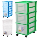 3 Drawer Plastic Storage Organiser [789095]