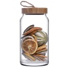 WOODY Storage Jar With Wooden Lid