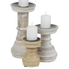 Wooden Candle Holders