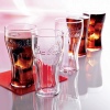 3x Coca Cola Genuine 370ml Drinking Glasses Sleeve [005002]