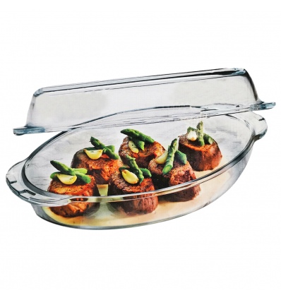 Oval Casserole With Lid 1.8L [192546]