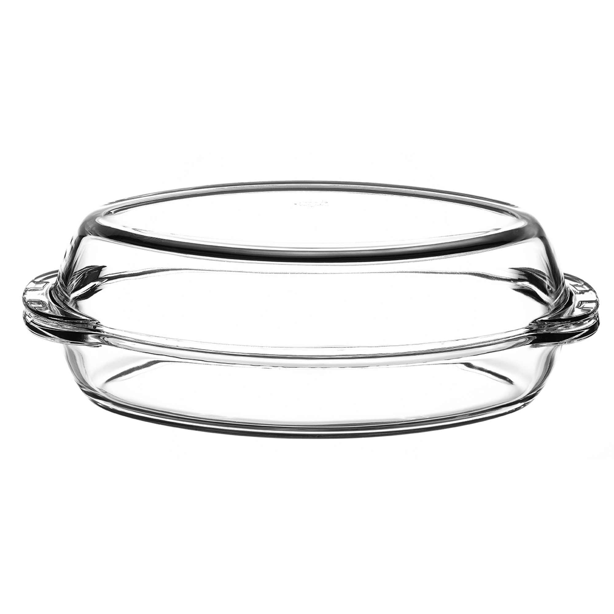 Pasabahce Borcam Oval Glass Casserole Oven Dish Non Stick Cooking
