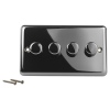 Volex 4 Gang Dimmer Light  Switch