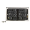 Volex 4 Gang Dimmer Light  Switch