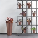 TUBUS Slim Corten Steel Flower Pot [7601U]