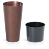 TUBUS Slim Corten Steel Flower Pot