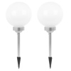 20cm White Solar Light Ball [461354]