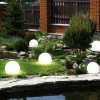 20cm White Solar Light Ball [461354]