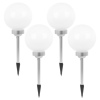 20cm White Solar Light Ball [461354]