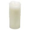 2 x 7" Flickering Pillar Candle Lights with Remote [X000PCIXIR]