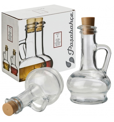 OLIVIA Oil and Vinegar Bottle With Cork [091665]